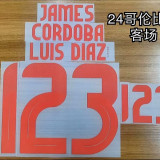 2024-25 Colombia Away Fans Soccer Jersey