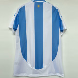2024-25 Argentina Home Fans Soccer Jersey #FWCC