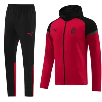 2024-25 ACM Red Hoodie Jacket Tracksuit #01