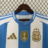 2024-25 Argentina Home Fans Soccer Jersey #FWCC