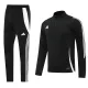 2024 AD Black Half Pull Tracksuit #AB06 (半拉链)