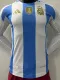 2024-25 Argentina Home Long Sleeve Player Version Soccer Jersey (长袖球员)