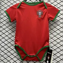 2024-25 Portugal Home Baby Infant Crawl Suit