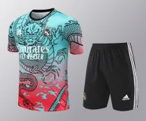 2024-25 RMA Green-Red Training Short Suit #龙