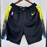 2023-24 Indiana Pacers Black City Edition Top Quality NBA Pants
