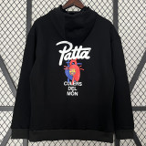 2023-24 BAR Black Hoody (加绒) 黑