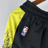 2023-24 Indiana Pacers Black City Edition Top Quality NBA Pants