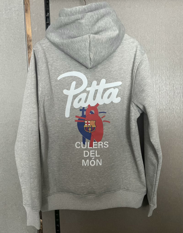 2023-24 BAR Grey Hoody (加绒) 灰