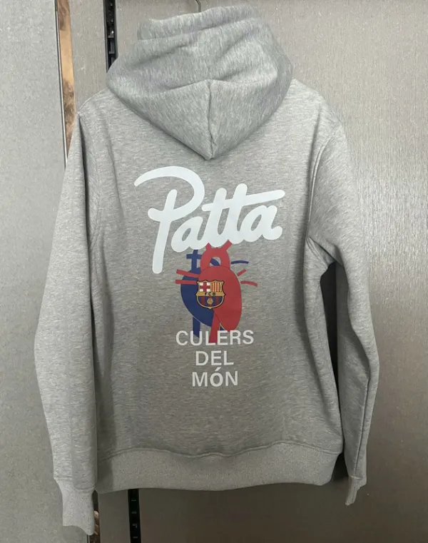 2023-24 BAR Grey Hoody (加绒) 灰