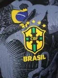 2024-25 Brazil Black Special Edition Player Version Soccer Jersey (耶稣黑色)