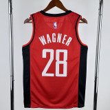2022-23 ROCKETS WAGNER #28 Red Away Top Quality Hot Pressing NBA Jersey