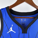 2022-23 Magic WAGHER #22 Royal blue Top Quality Hot Pressing NBA Jersey (Trapeze Edition)