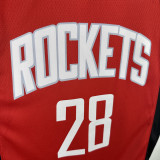 2022-23 ROCKETS WAGNER #28 Red Away Top Quality Hot Pressing NBA Jersey