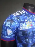 2024-25 Japan Anime Edition Blue Player Version Soccer Jersey (龙珠联名)