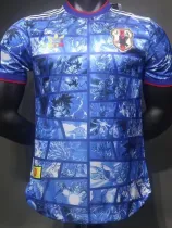2024-25 Japan Anime Edition Blue Player Version Soccer Jersey (龙珠联名)
