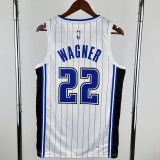 2022-23 Magic WAGNER #22 White Home Top Quality Hot Pressing NBA Jersey