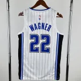 2022-23 Magic WAGNER #22 White Home Top Quality Hot Pressing NBA Jersey