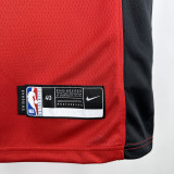 2022-23 ROCKETS GREEN #4 Red Away Top Quality Hot Pressing NBA Jersey