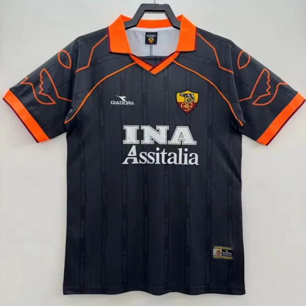1999-2000 Roma Third Retro Soccer Jersey