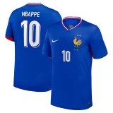 2024-25 France Home Long Sleeve Player Version Soccer Jersey (长袖球员)
