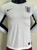 2024-25 England Home Long Sleeve Player Version Soccer Jersey (长袖球员)
