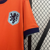 2024-25 Netherlands Home Fans Soccer Jersey