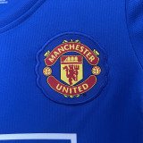 2008-2009 Man Utd Away Kids Retro Soccer Jersey