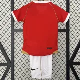 2006-2007 Man Utd Away Kids Retro Soccer Jersey