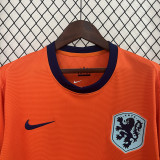 2024-25 Netherlands Home Fans Soccer Jersey