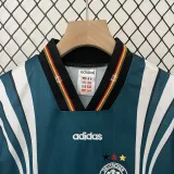 1996 Germany Away Kids Retro Soccer Jersey