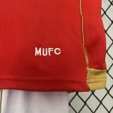 2006-2007 Man Utd Away Kids Retro Soccer Jersey