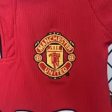 1998 Man Utd Home Kids Retro Soccer Jersey