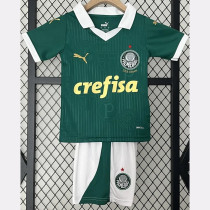 2024-25 Palmeiras Home Kids Soccer Jersey