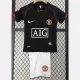 2007-2008 Man Utd Away Kids Retro Soccer Jersey