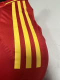 2024-25 Spain Home Player Version Soccer Jersey