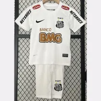 2012 Santos FC Home Kids Retro Soccer Jersey