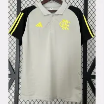 2024-25 Flamengo Gray Polo Short Sleeve(有领)