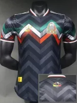 2024-25 Mexico Black Special Edition Player Version Soccer Jersey #龙珠