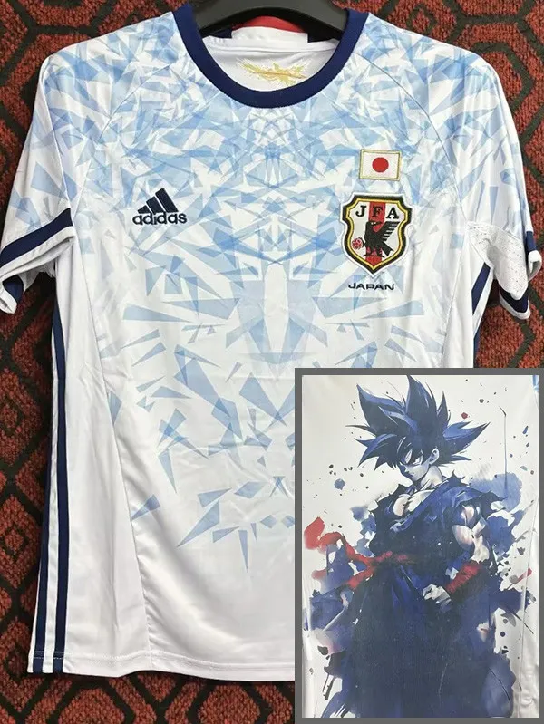 2016-2017 Japan Away Retro Soccer Jersey (Print Anime)(背后悟空动漫)