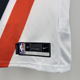 2019-20 Clippers HARDEN #1 White City Edition Top Quality Hot Pressing NBA Jersey