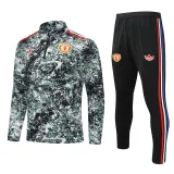 2024-25 Man Utd Green Half Pull Tracksuit (半拉链)