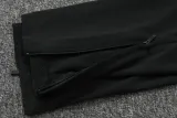 2024 Napoli Red Black Half Pull Tracksuit (半拉链)