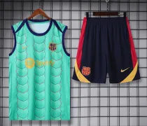 2024-25 BAR Lake Blue Tank top and shorts suit
