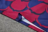 2024-25 BAR Red-Blue Tank top and shorts suit