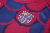 2024-25 BAR Red-Blue Tank top and shorts suit