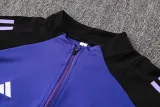 2024-25 Germany Purple Half Pull Tracksuit (半拉链)
