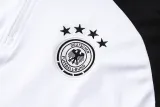 2024-25 Germany White Half Pull Tracksuit (半拉链)