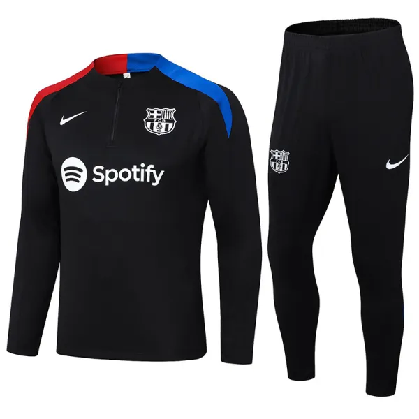 2024-25 BAR Black Half Pull Tracksuit (半拉链)
