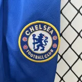 2008-2009 CHE Home Kids Retro Soccer Jersey (带决赛字)
