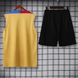 2024-25 BAR Earthy Gold Tank top and shorts suit